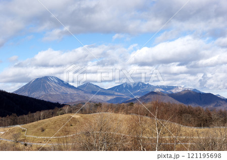横根高原からの風景 日光山方面 横根高原からの風景 日光山方面 121195698
