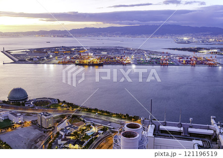 2025年大阪・関西万博の会場　夢洲（大阪府大阪市） 121196519