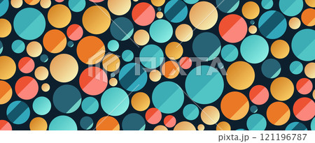 Abstract futuristic metaball, bubbles shapes science background 121196787