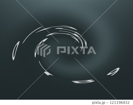 数字。発光文字。渦巻。3DCG。 121196832