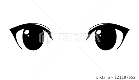 アニメ風・目のイラスト アニメ風・目のイラスト 121197652