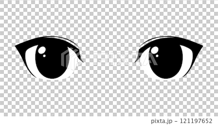 アニメ風・目のイラスト アニメ風・目のイラスト 121197652