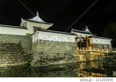 静岡　駿府城　東御門　静岡県静岡市 121201656
