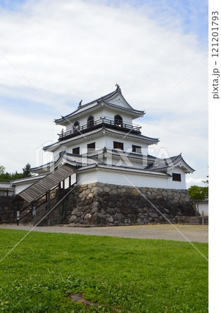 白石城の三階櫓(天守閣)(益岡公園/宮城県白石市益岡町1-16) 白石城の三階櫓(天守閣)(益岡公園/宮城県白石市益岡町1-16) 121201793