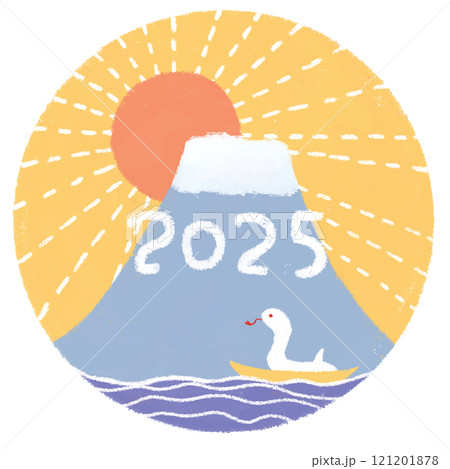 年賀状素材 121201878