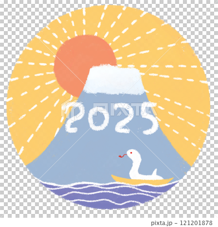 New Year's card material New Year's card material 121201878