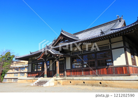 山梨県甲府市、舞鶴城公園武徳殿の風景 山梨県甲府市、舞鶴城公園武徳殿の風景 121202590