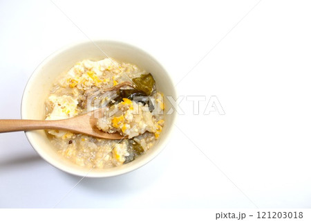 豚肉とわかめの玉子おじや　雑炊　お粥　おかゆ 121203018