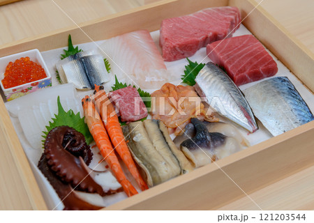 寿司ネタ、魚介類 寿司ネタ、魚介類 121203544