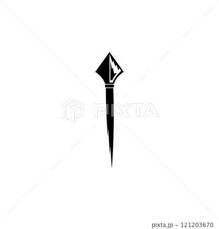 Spear logo vector 121203670