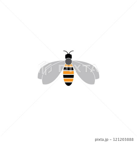 Bee Logo Template vector 121203888