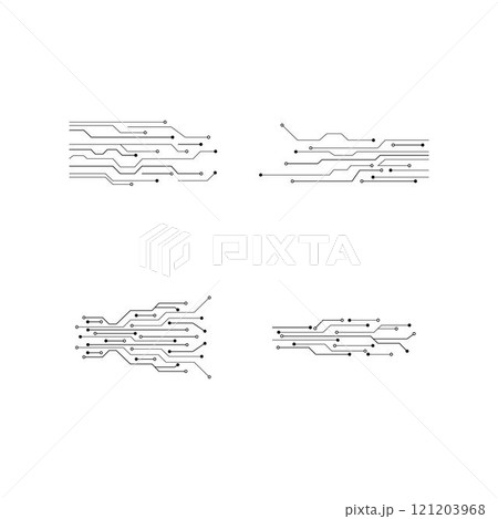 circuit vector illustration 121203968