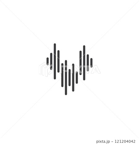 sound wave ilustration logo vector sound wave ilustration logo vector 121204042