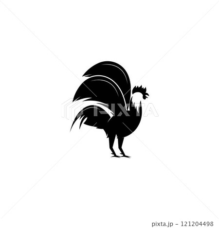 Rooster Logo Template vector Rooster Logo Template vector 121204498