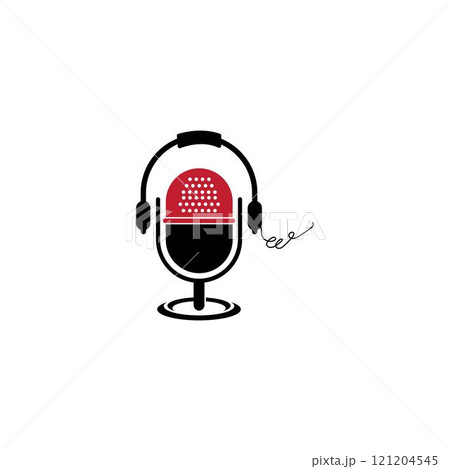 Podcast logo vector Podcast logo vector 121204545