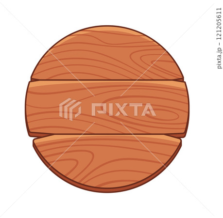 Round wooden tablet plank board Round wooden tablet plank board 121205611
