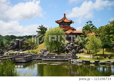 鳥取県東伯郡 中国庭園 燕趙園 鳥取県東伯郡 中国庭園 燕趙園 121206714
