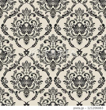 Motifs African boho paisley Floral Ikat pattern embroidery damask. Ethnic ikat floral Ethnic Indian Pattern Ikat pattern Ethnic Pattern.Damask indian floral Aztec embroidery border seamless patterns. 121206863