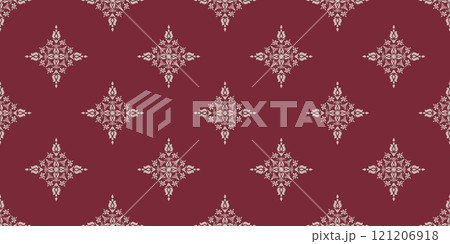 Motifs African boho paisley Floral Ikat pattern embroidery damask. Ethnic ikat floral Ethnic Indian Pattern Ikat pattern Ethnic Pattern.Damask indian floral Aztec embroidery border seamless patterns. 121206918