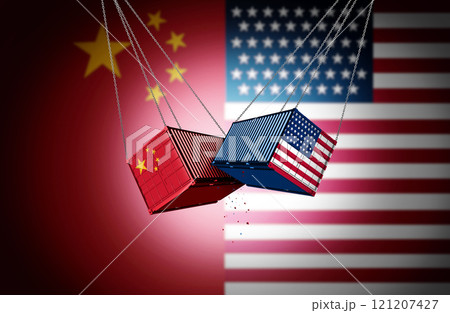 USA China Tariff Conflict 121207427