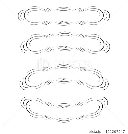 Abstract arabic Vintage Decorative Calligraphy Ornamental Silhouette symbol for tattoo isolated vector Abstract arabic Vintage Decorative Calligraphy Ornamental Silhouette symbol for tattoo isolated vector 121207947