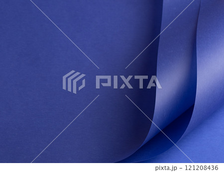 Luxurious royal blue paper background with a matte finish and subtle gradient. Featuring a grainy 121208436