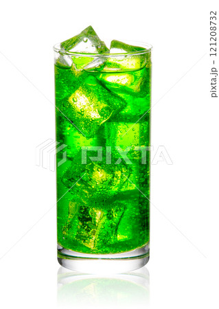 メロンソーダ　メロンハイ　メロンサワー　グラス 121208732