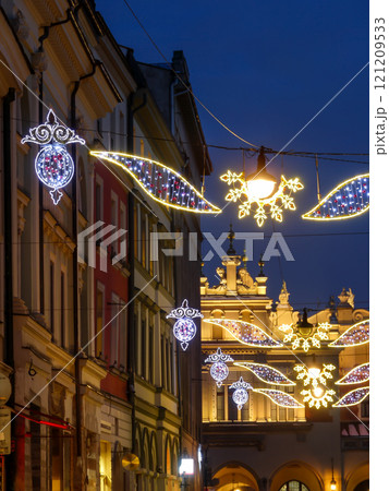 Street Christmas Illumination 121209533