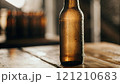 beer bottle on the table 121210683