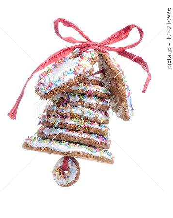 Christmas gingerbread bell 121210926