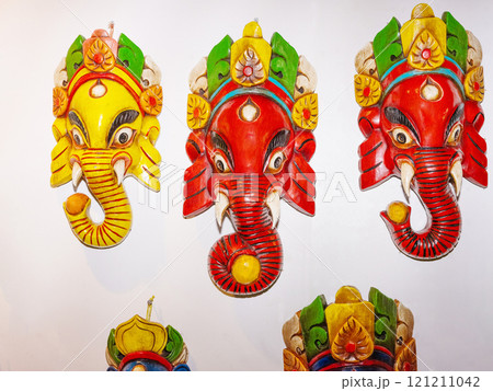 Traditional Hindu Masks Swayambunath 121211042