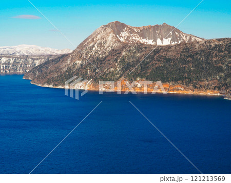 晴天の摩周湖第1展望台 121213569