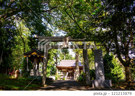 長津田十景大石観桜大石神社の全景 長津田十景大石観桜大石神社の全景 121213879