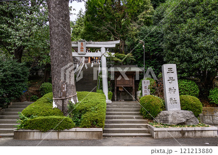 長津田王子神社の風景 121213880