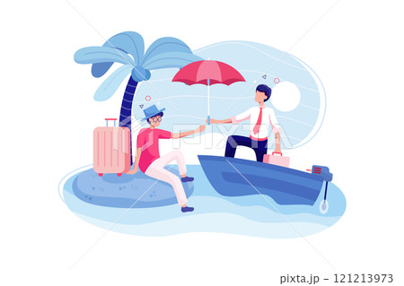Insurance Services Illustration concept on white background Insurance Services Illustration concept on white background 121213973