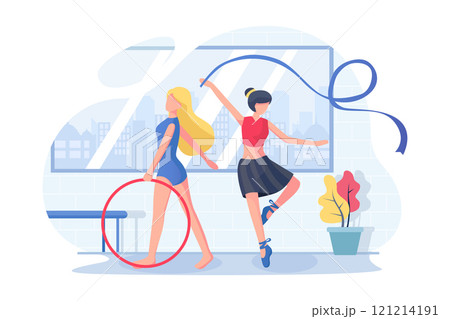 Sport Activities Illustration concept on white background Sport Activities Illustration concept on white background 121214191