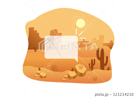 Empty States Illustration concept on white background 121214210