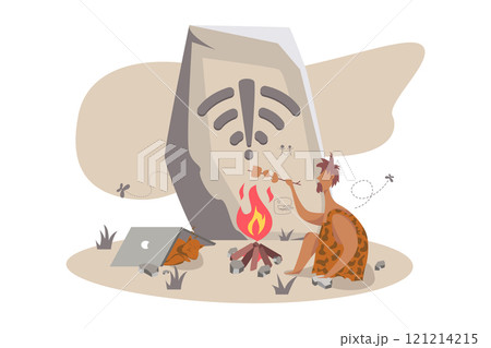 Empty States Illustration concept on white background 121214215