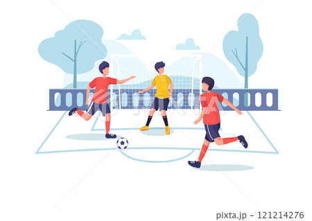 Sport Activities Illustration concept on white background Sport Activities Illustration concept on white background 121214276
