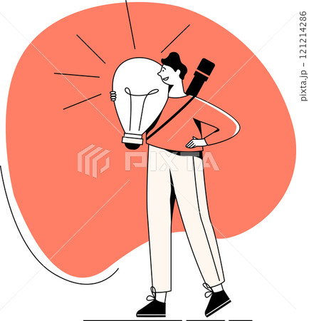 Business Activities Illustration concept. Flat illustration isolated on white background Business Activities Illustration concept. Flat illustration isolated on white background 121214286