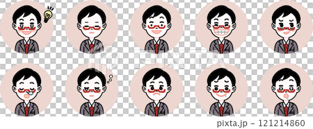 常見男性臉部表情圖示集(搞笑臉部表情) 常見男性臉部表情圖示集(搞笑臉部表情) 121214860