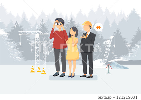 Construction service Illustration concept. Flat illustration isolated on white background Construction service Illustration concept. Flat illustration isolated on white background 121215031