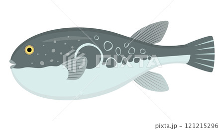 フグのイラスト フグのイラスト 121215296