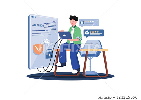 IT support team uses feedback to optimize troubleshooting processes. 121215356
