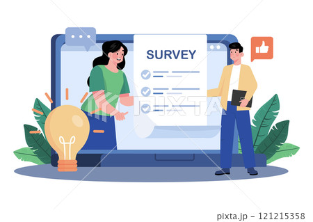 Respondents provide insights in survey responses. Respondents provide insights in survey responses. 121215358