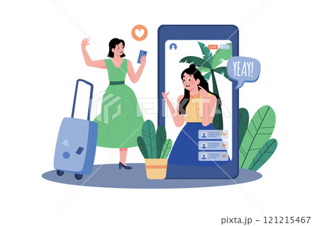 Traveler seeks recommendations and connects. Traveler seeks recommendations and connects. 121215467