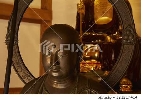 お寺 鉄の像 ご利益 121217414