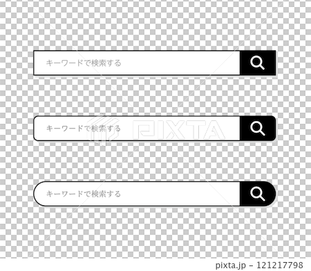 検索バー 121217798