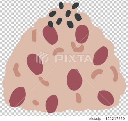 シンプルな赤飯むすび 121217830