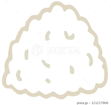 シンプルな塩むすび 121217900